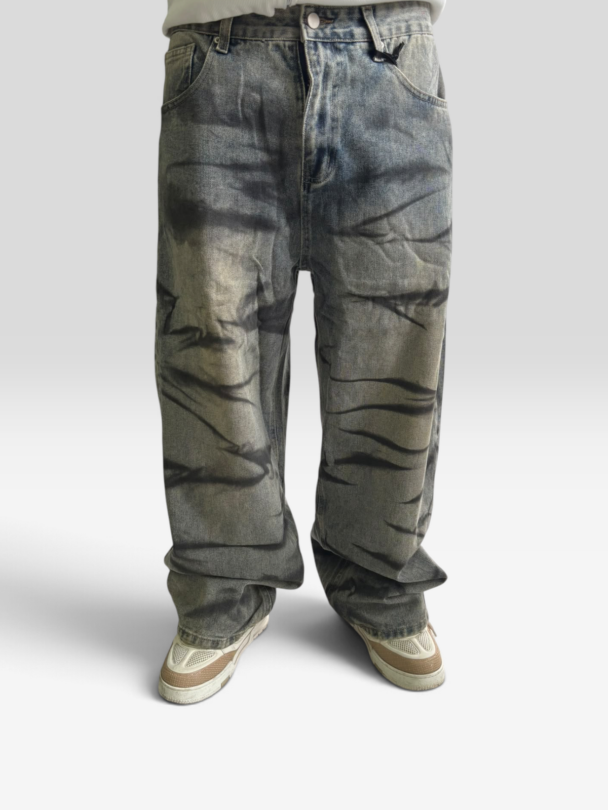 JEANS DIRTY LATERAL