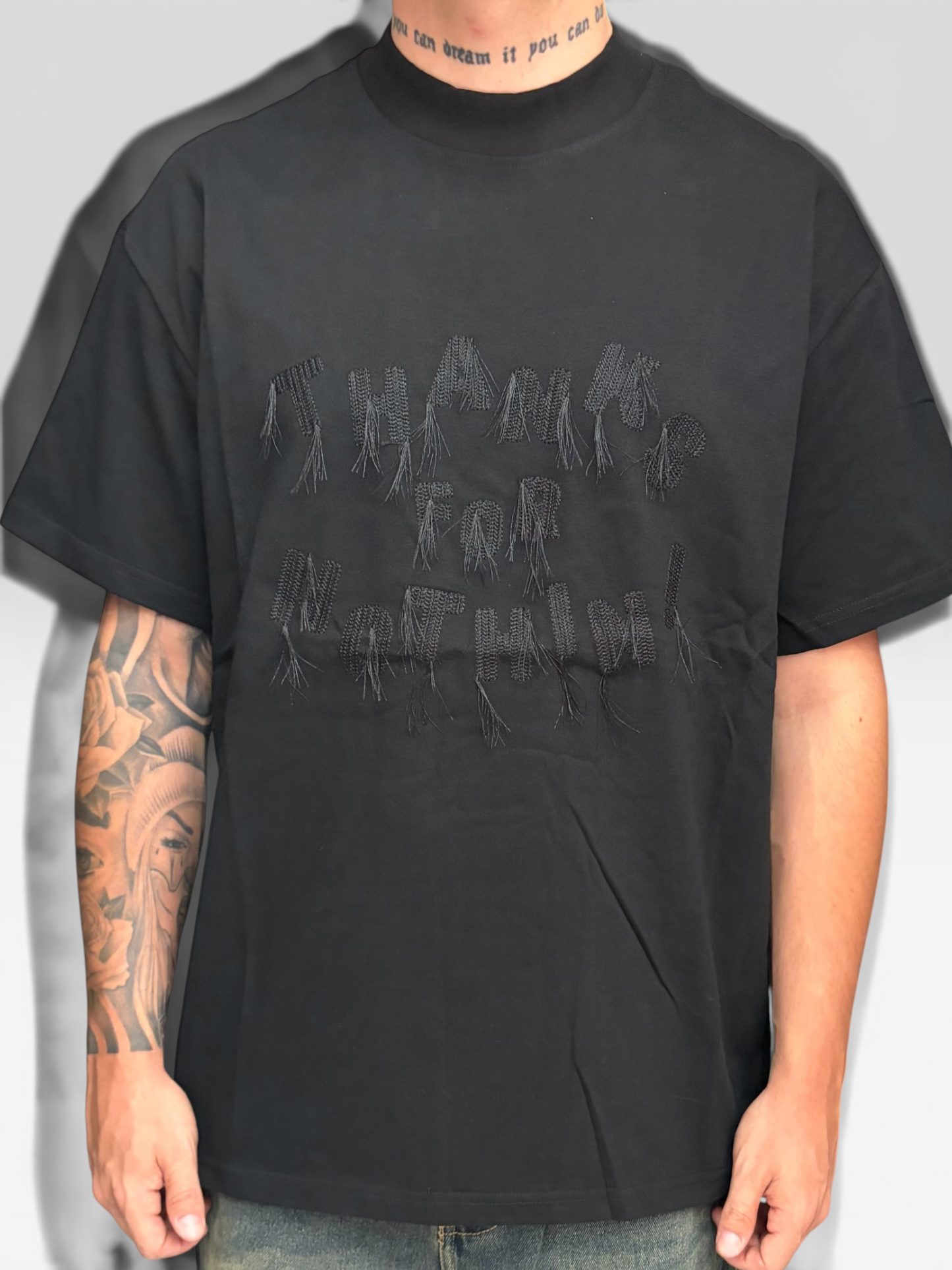 T-shirt thank’s black