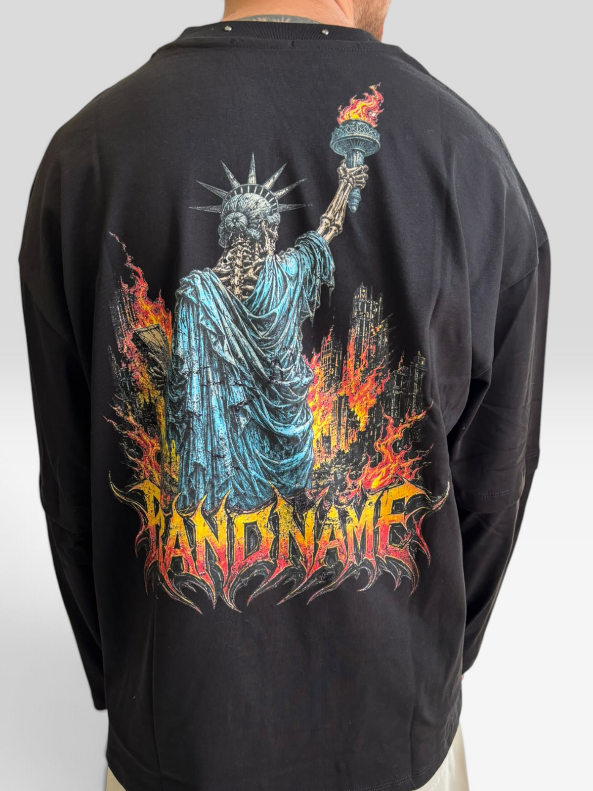 Long sleeve liberty black