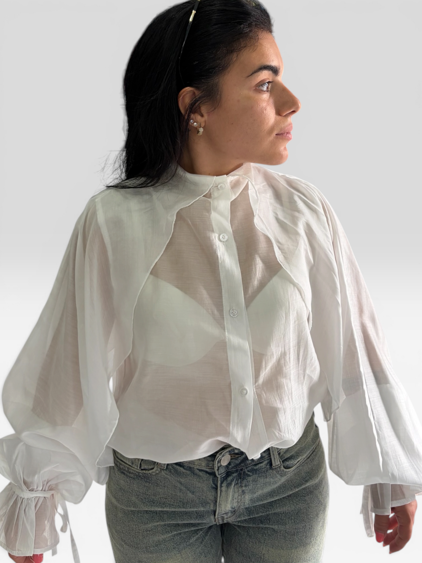 Camicia velata