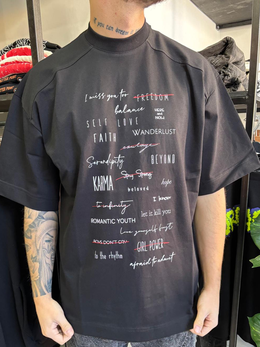 T-shirt jhoseph weed black