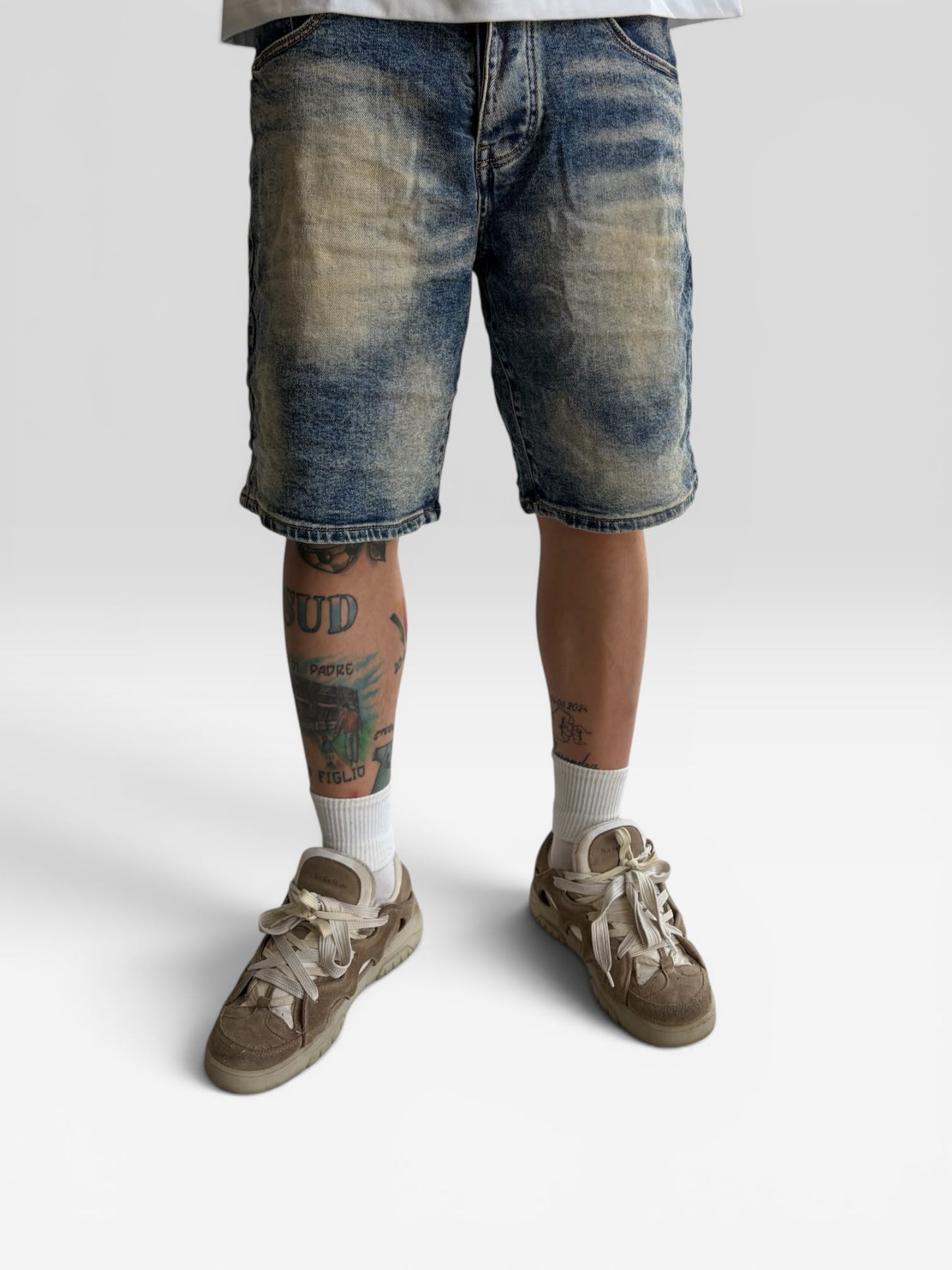BERMUDA JEANS SAND 3.0