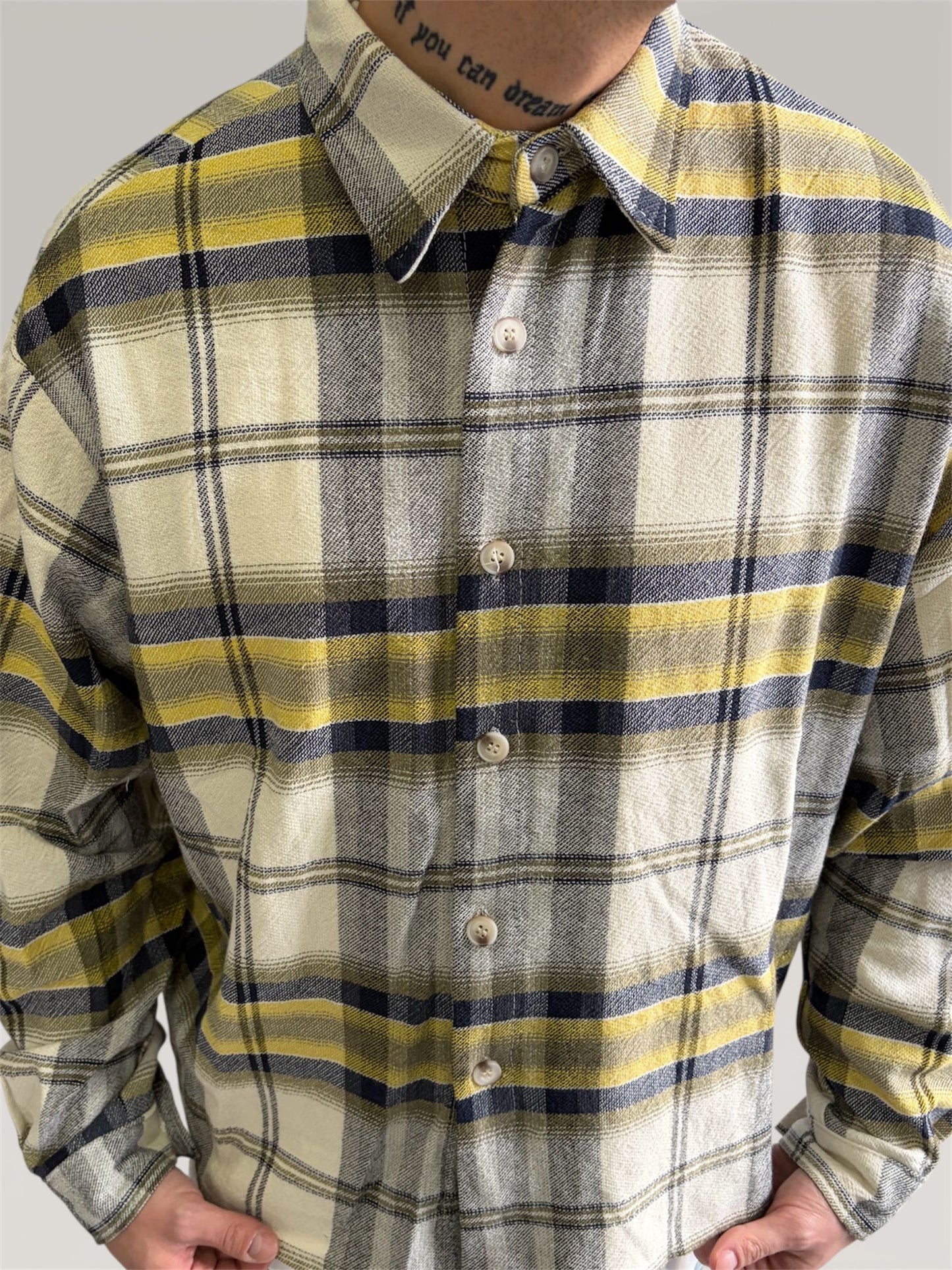 CAMICIA OVER SIZE SCOTLAND