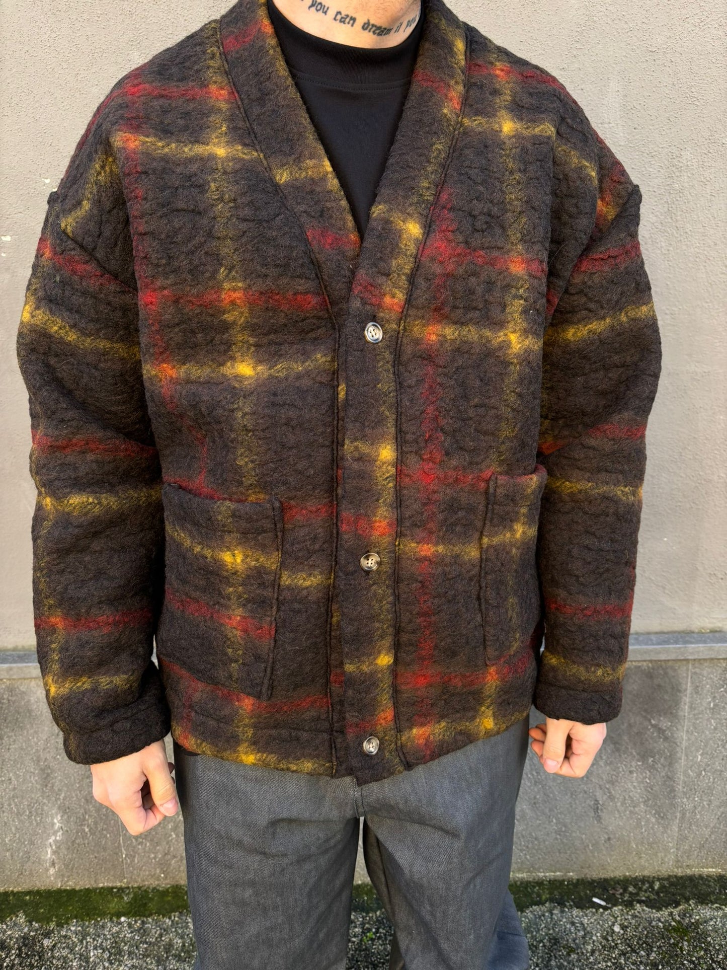 cardigan quadroni