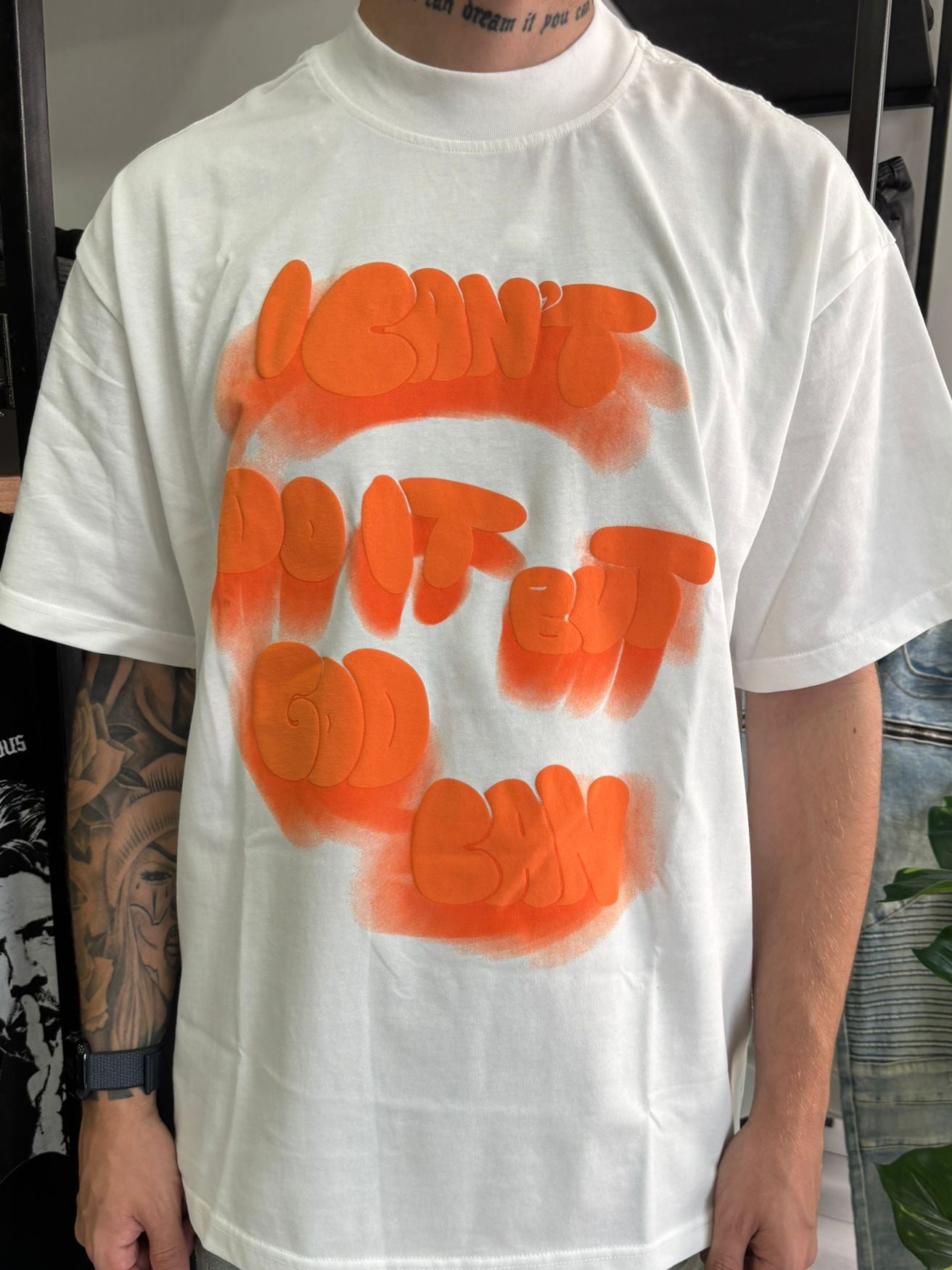 T-shirt i cant white