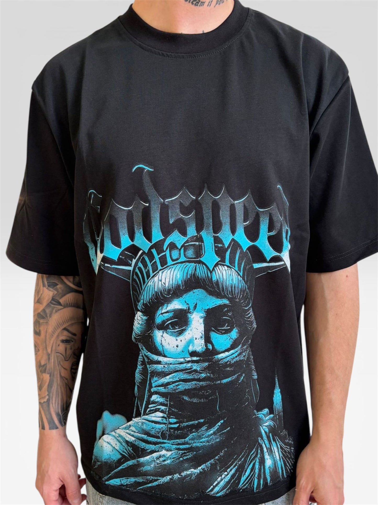 T-SHIRT LIBERTY BLACK