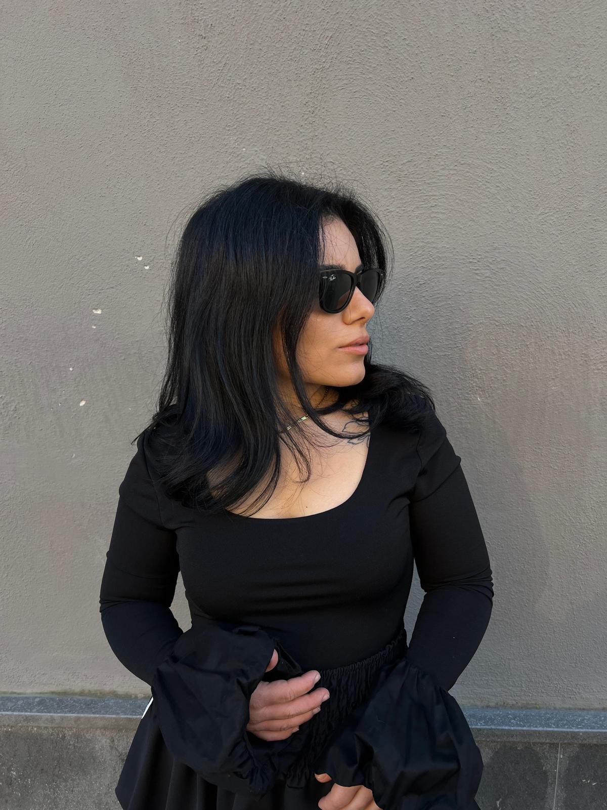 maglia sleeve black