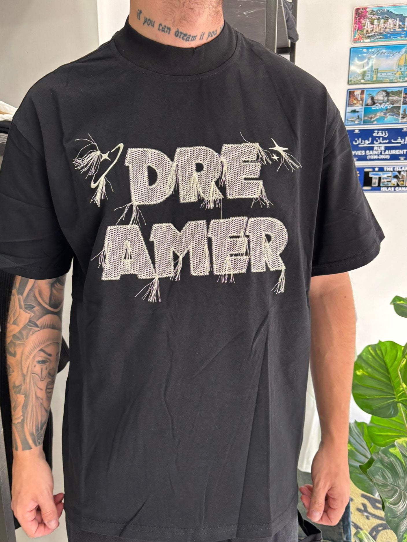 T-shirt dre amer black