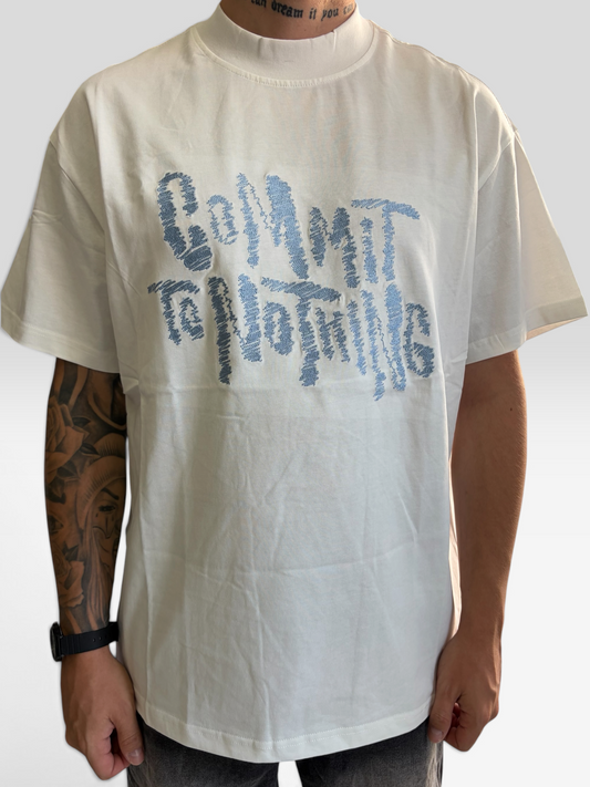 T-SHIRT COMMIT WHITE