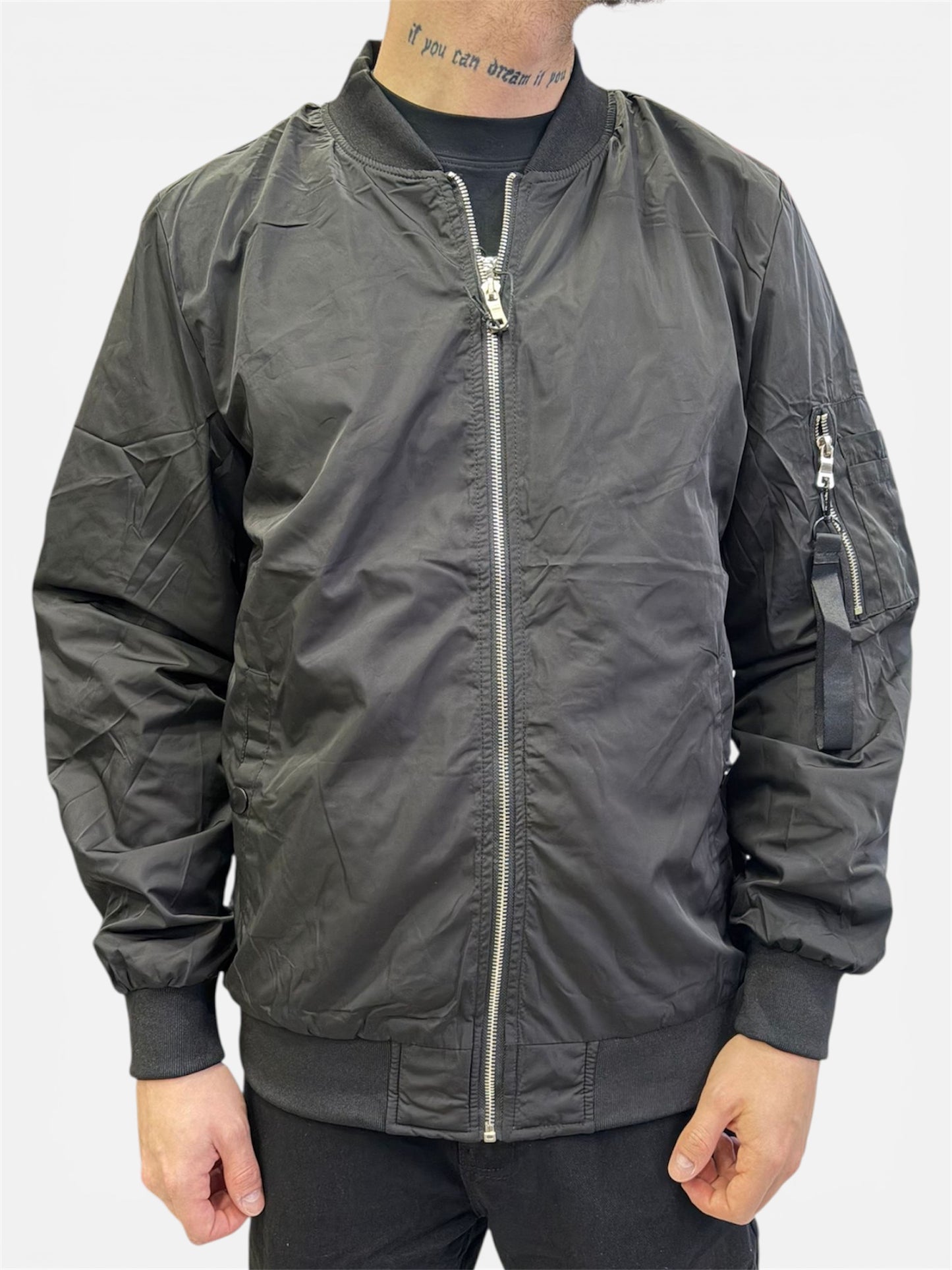 JACKET FLY MOD ALPHA BLACK