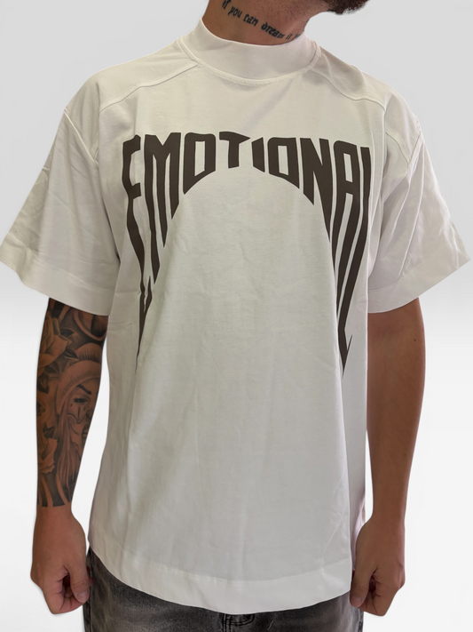 T-shirt emotional white