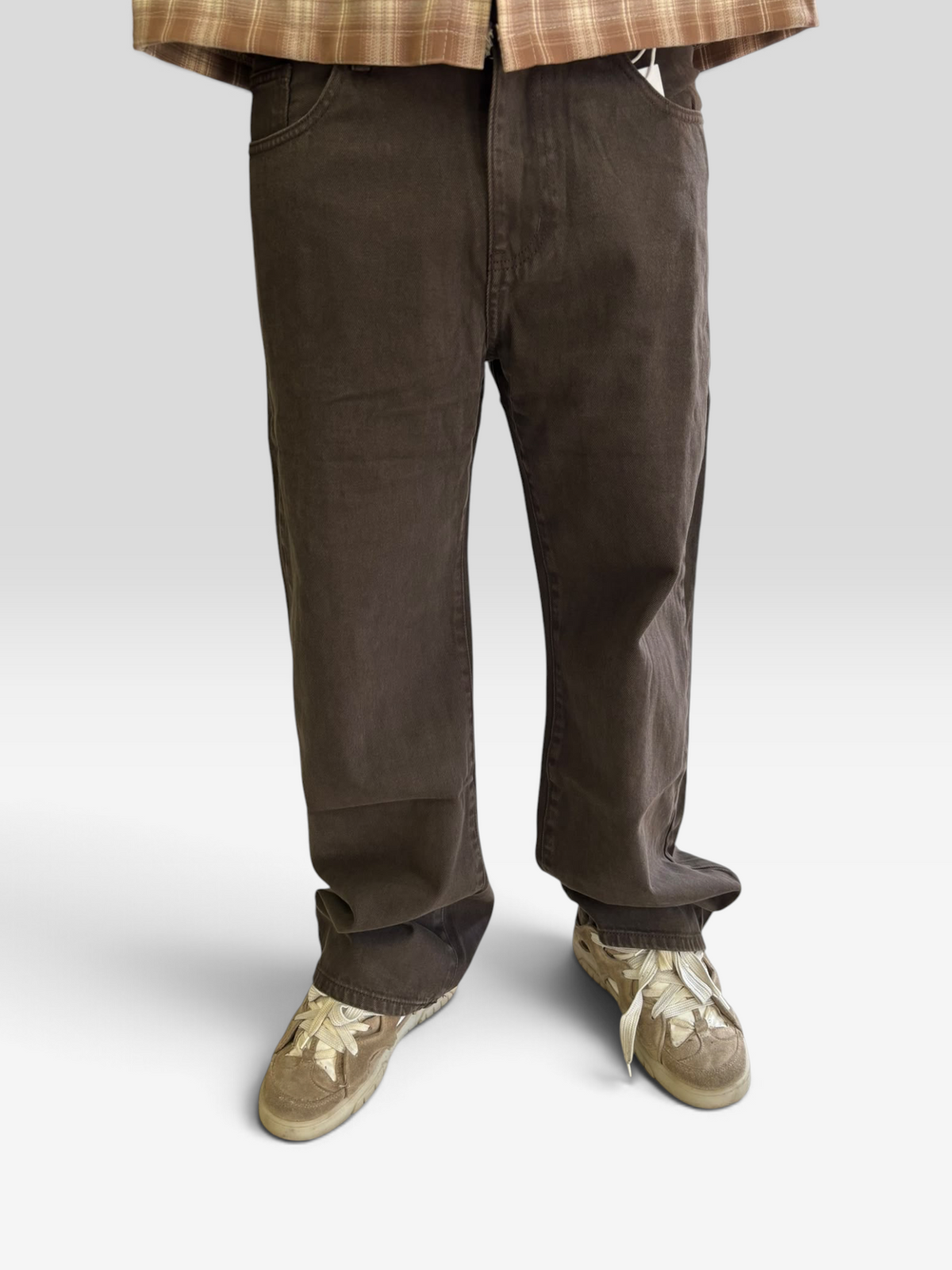BAGGY JEANS BROWN