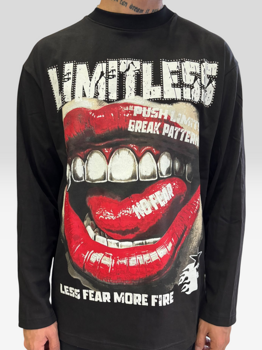 Long sleeve Limitless black