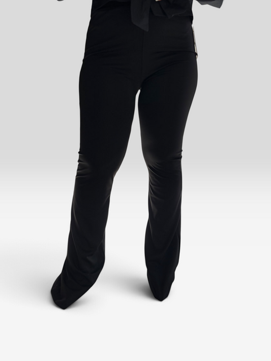 Pantalone a zampa black