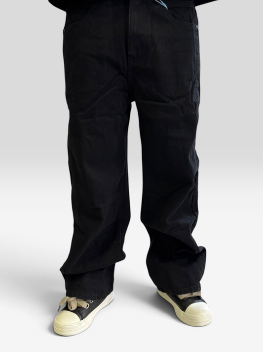 Jeans ballon black simple