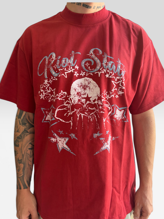 T-shirt riot state red
