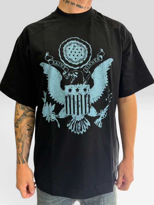 T-shirt state black
