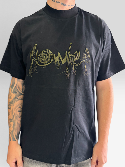 T-shirt nowhen black