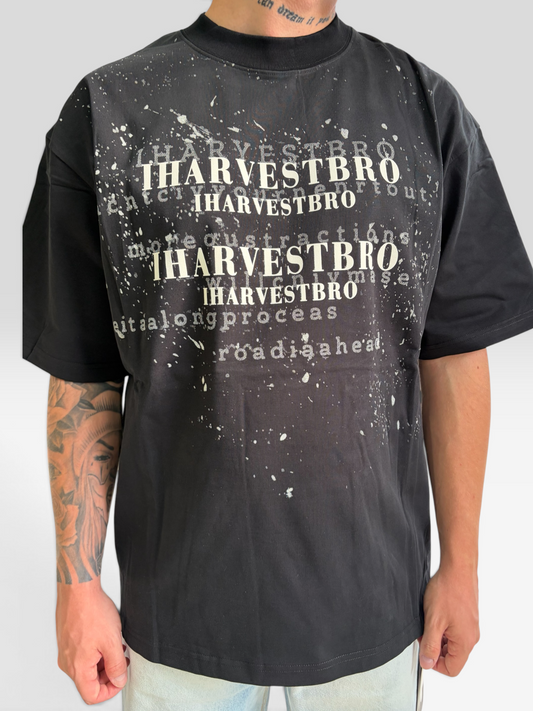 T-shirt harvestbro black