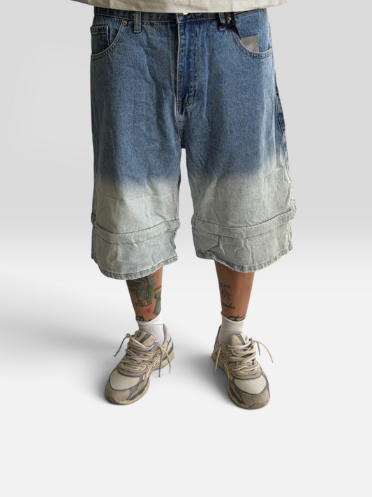 Bermuda jeans douple