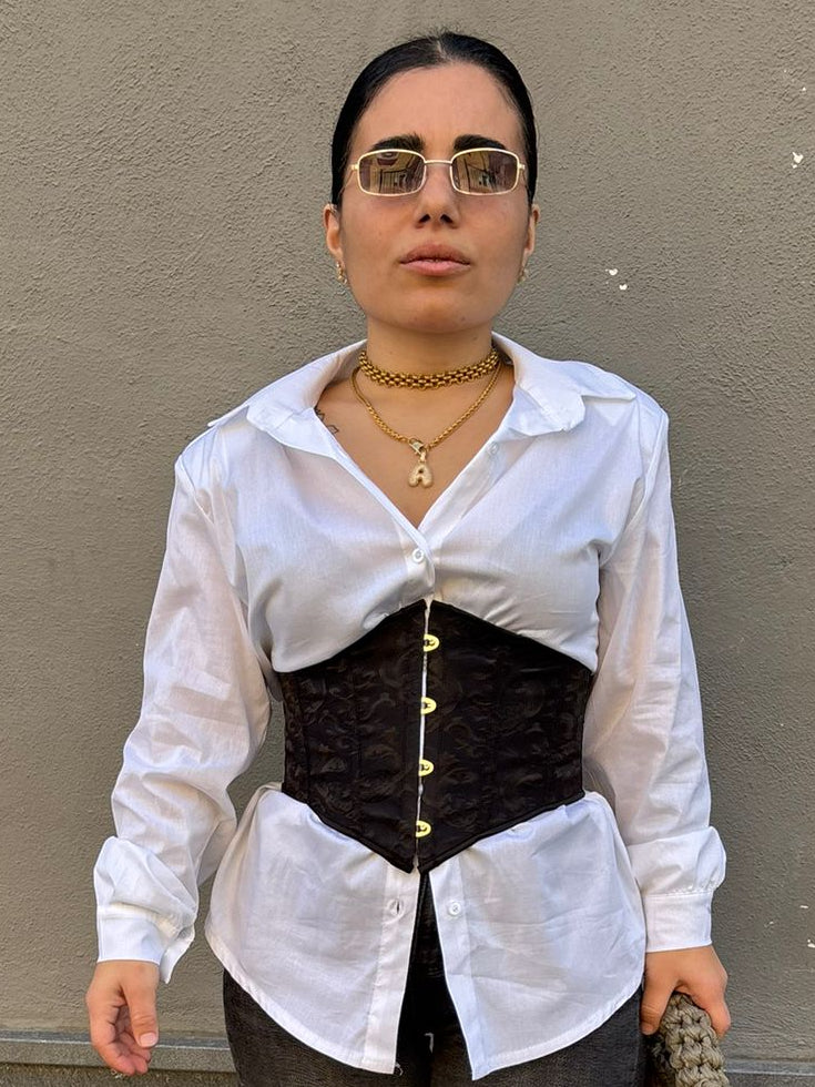 corsetto nero