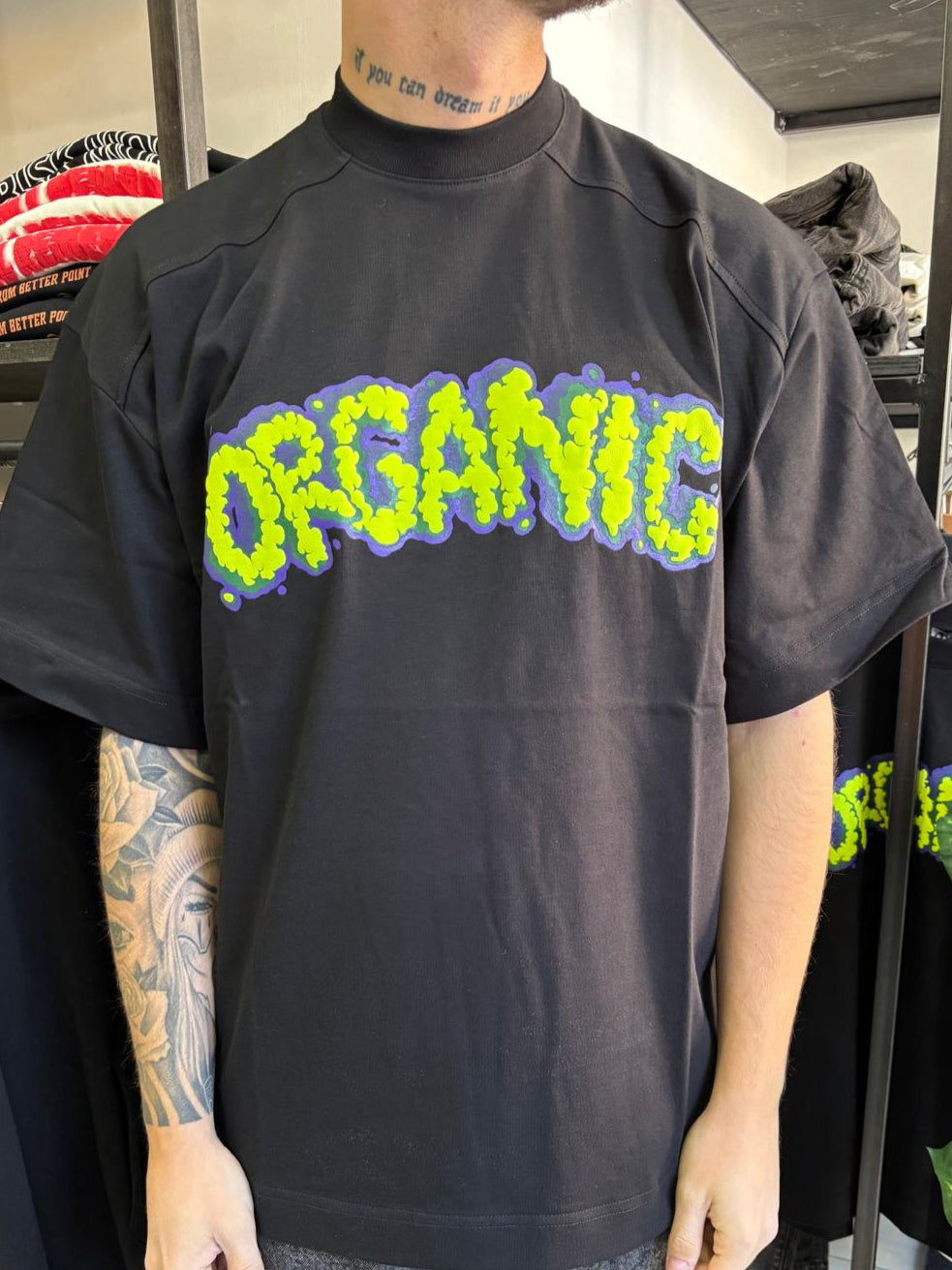 T-shirt organic black