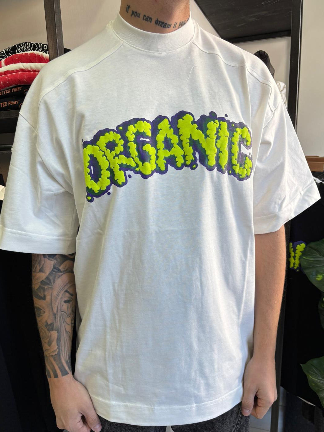 T-SHIRT ORGANIC WHITE  PREMIUM