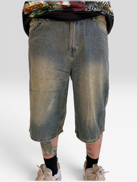 BERMUDA JEANS SAND