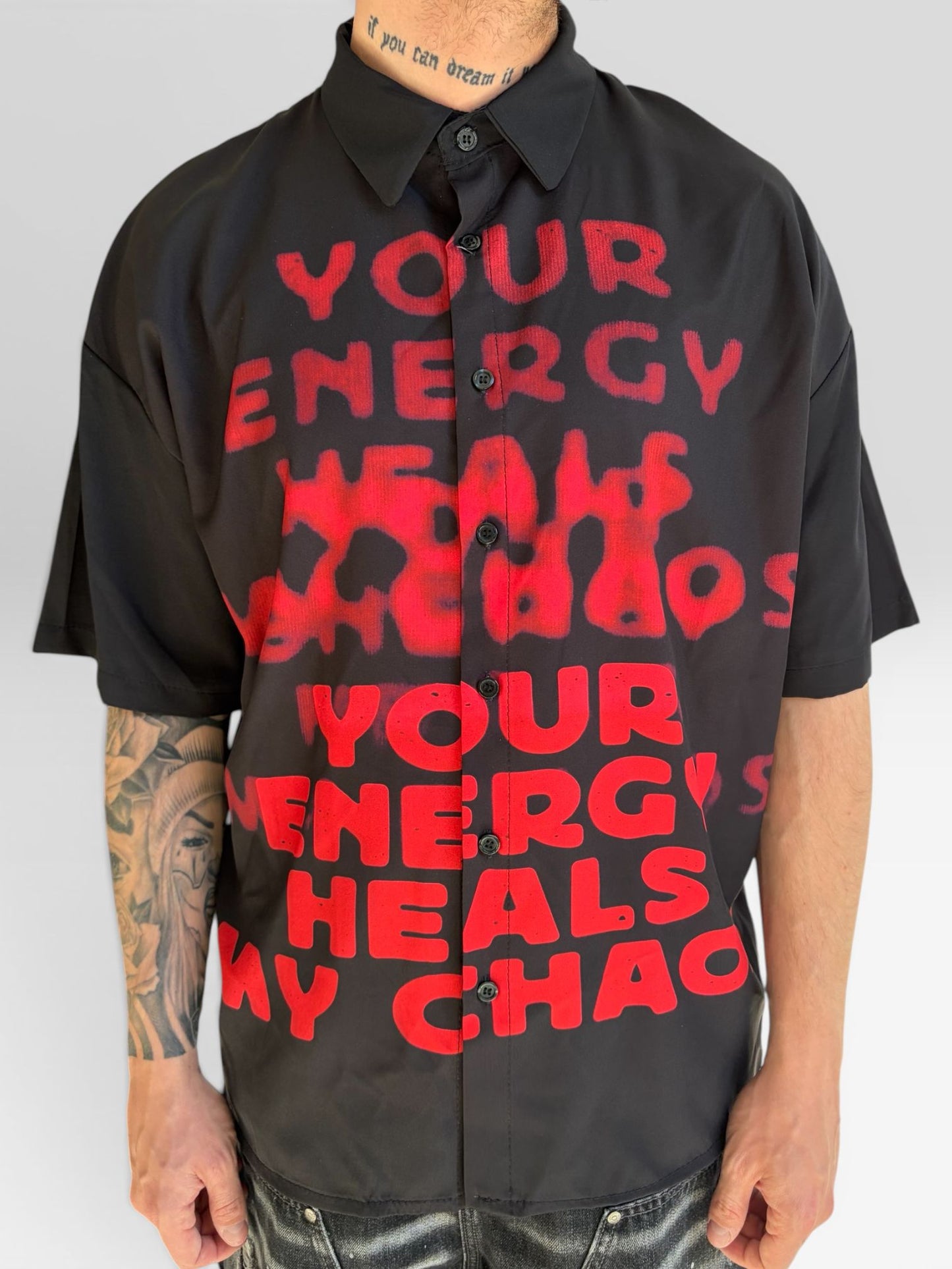 CAMICIA YOUR ENERGY BLACK
