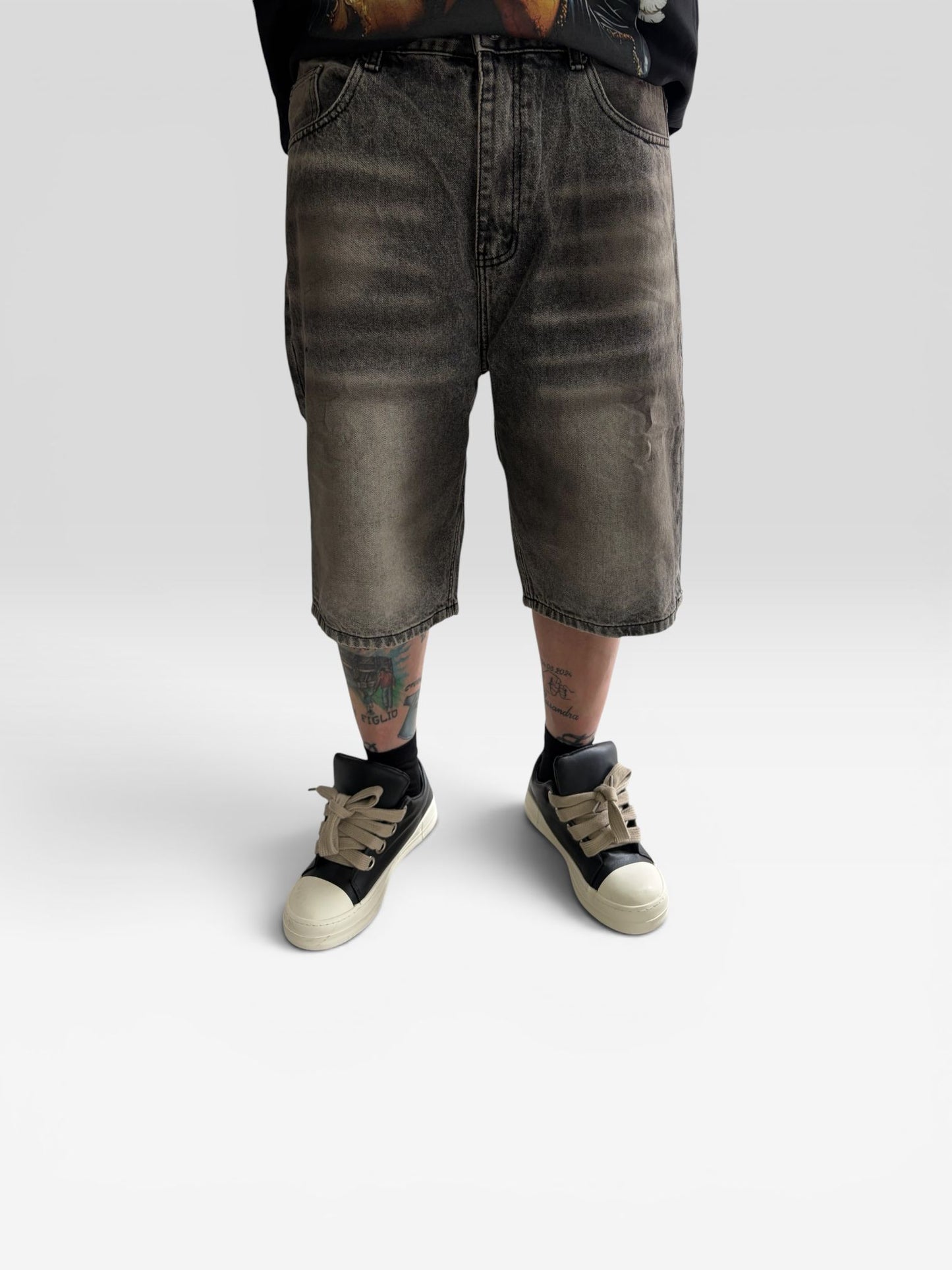 BERMUDA JEANS GREY UK
