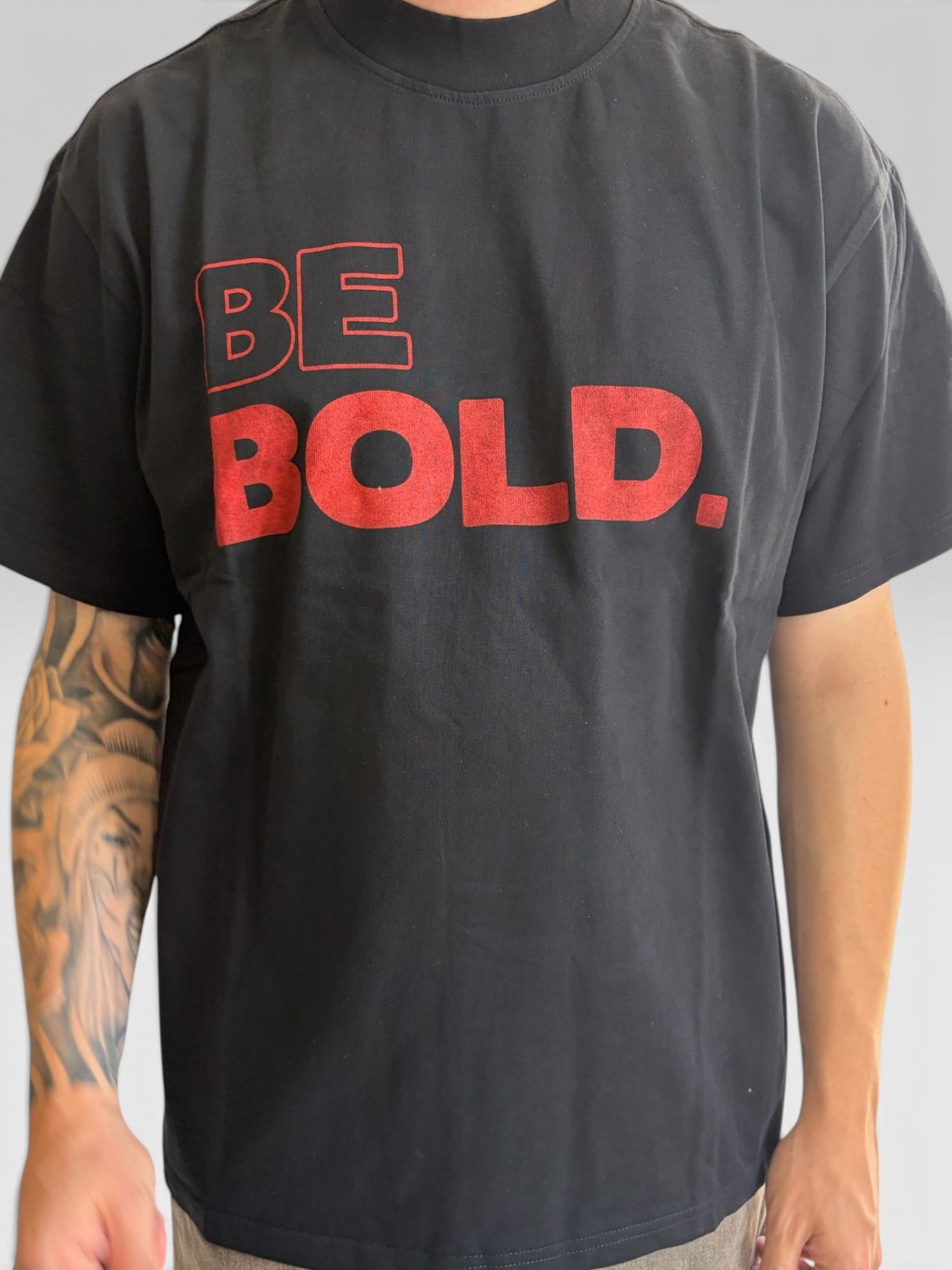T-SHIRT BE BOLD BLACK