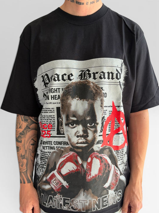 T-SHIRT BLACK BOXE