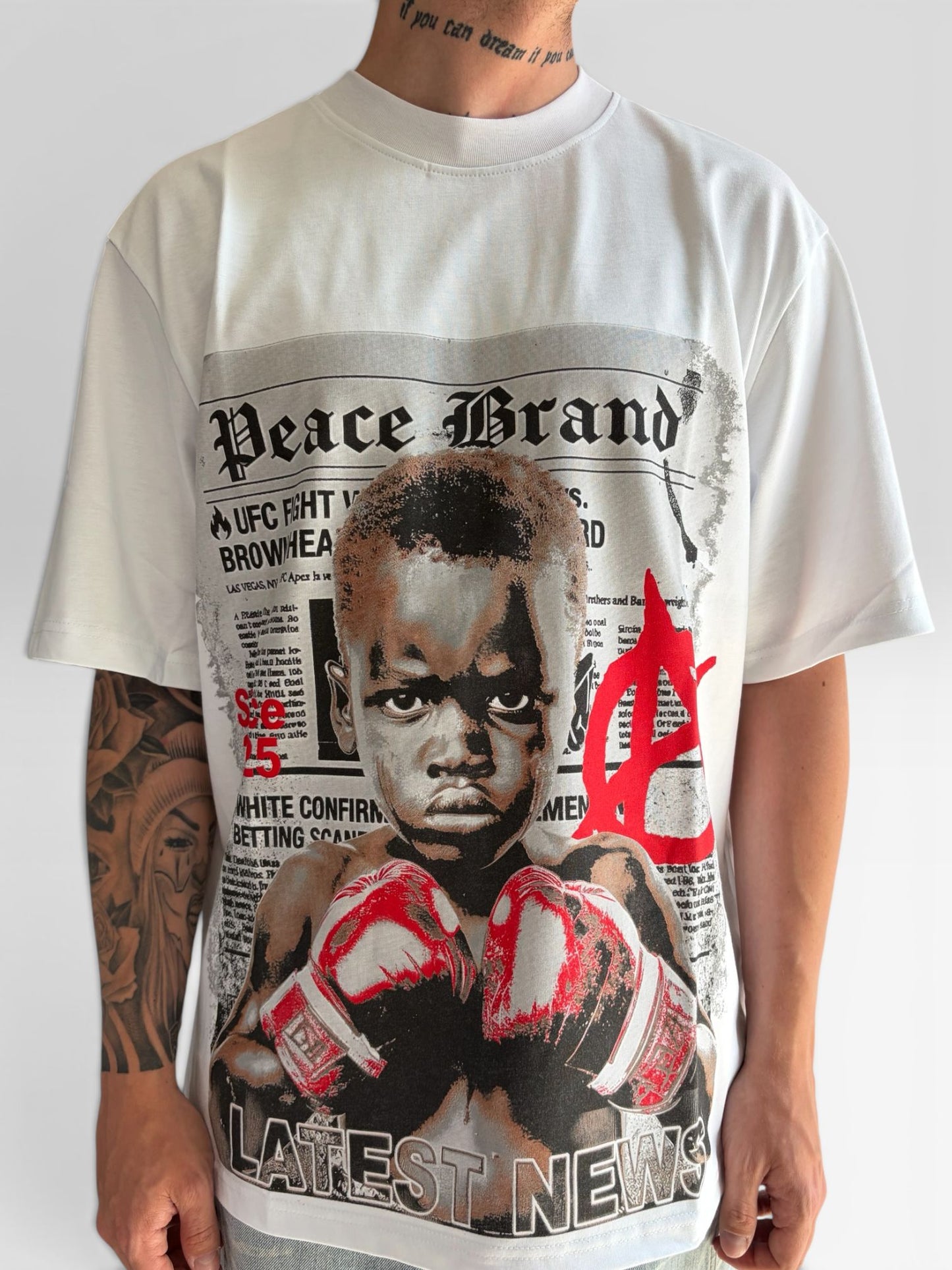 T-SHIRT WHITE BOXE