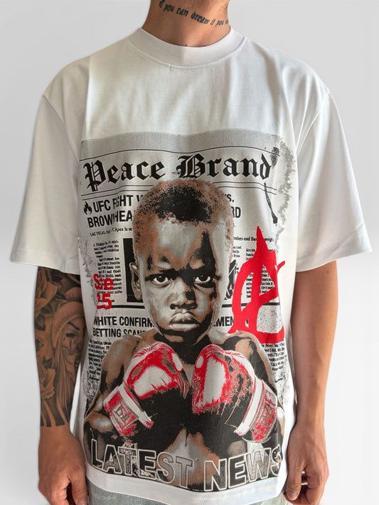 T-SHIRT WHITE BOXE