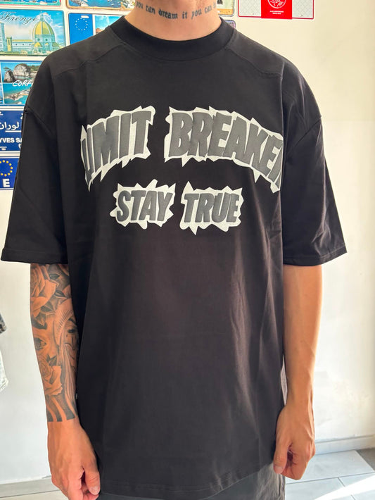 T-SHIRT STAY TRUE BLACK