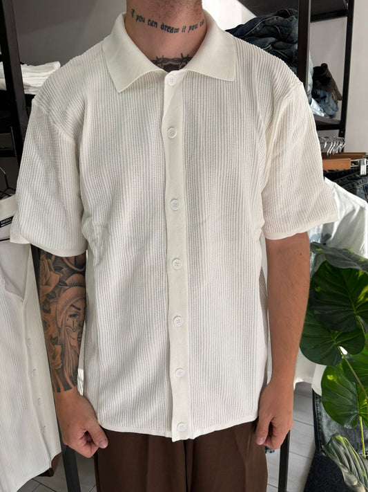 Camicia in filo white
