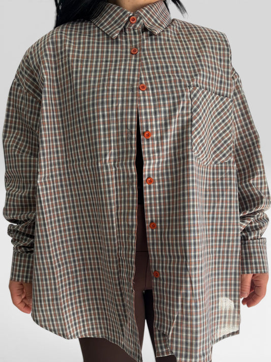 CAMICIA WEMBLEY BROWN
