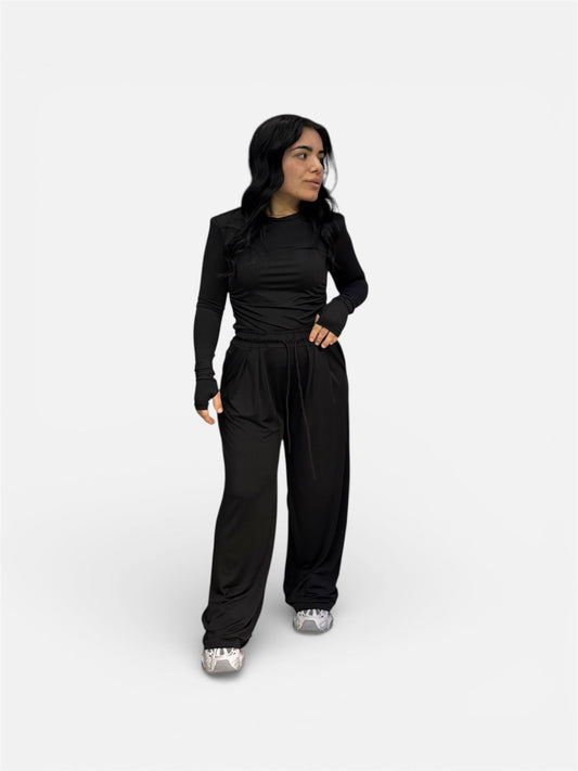 COORDSET WOMEN AMì BLACK