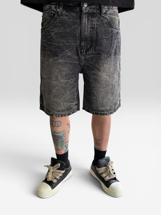 BERMUDA JEANS GREY GRANITE