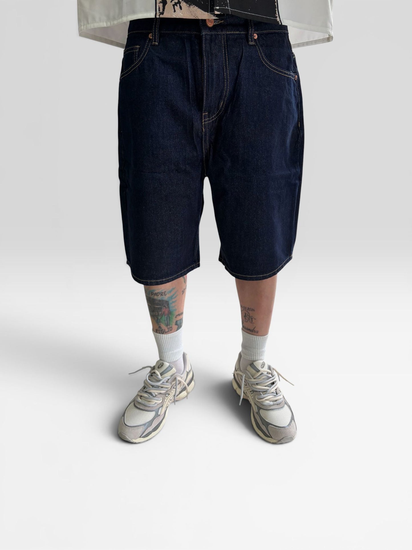 BERMUDA JEANS LAVAGGIO 0