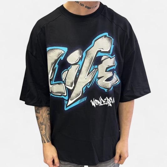 T-SHIRT BLACK LIFE