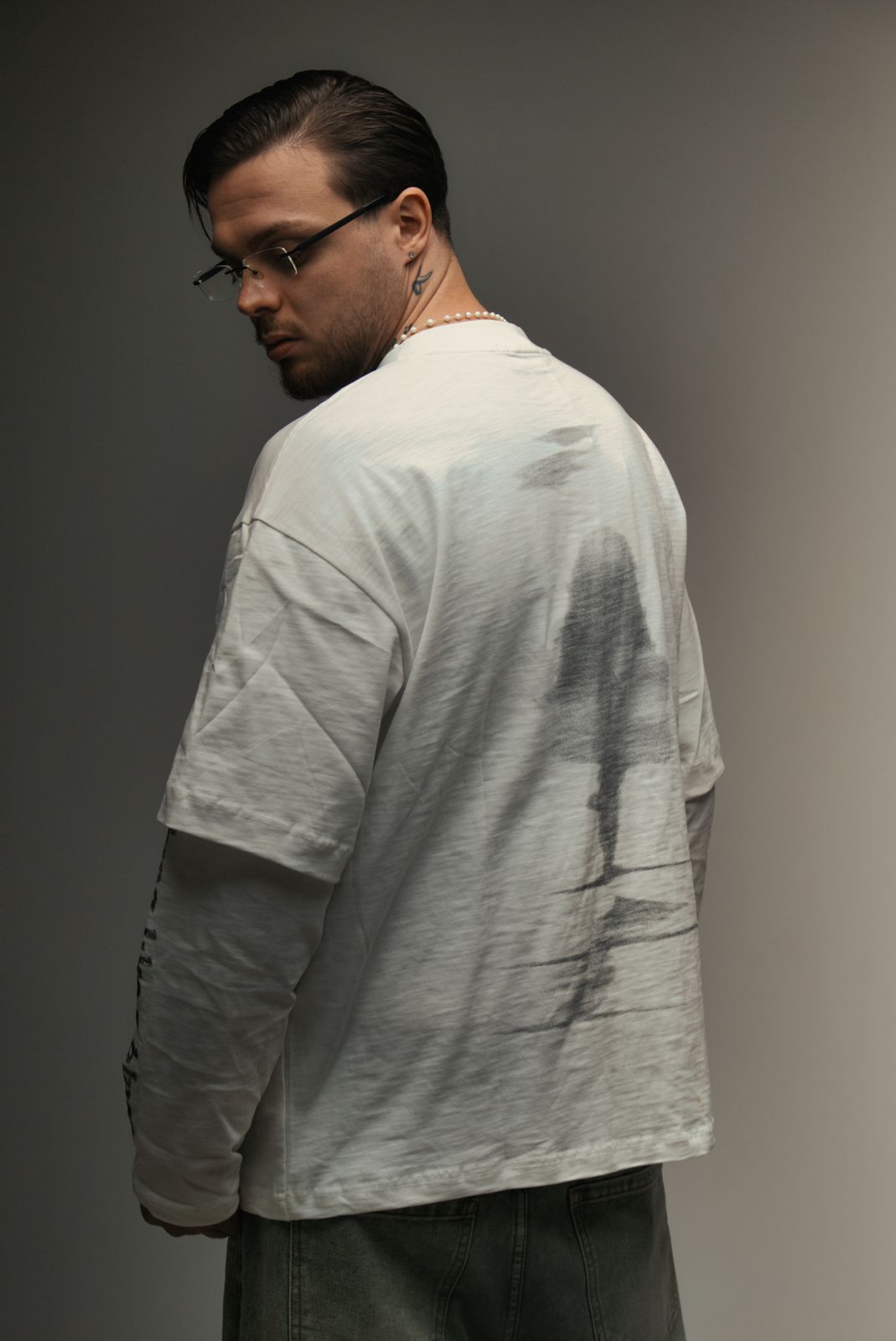 LONG SLEVEE LIKE A BLUER WHITE