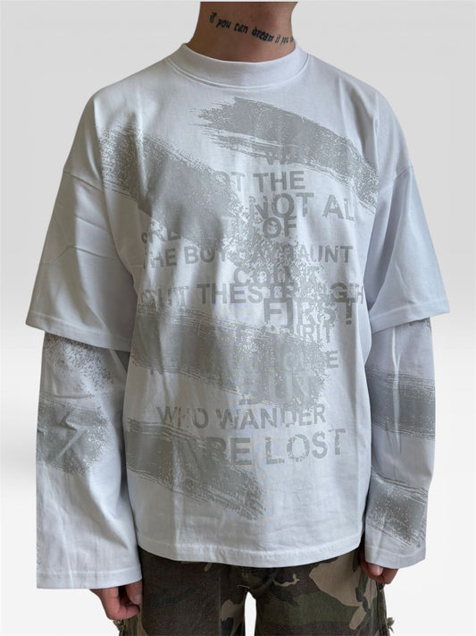 LONG SLEVEE WHITE THE BOY