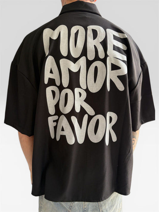 CAMICIA MORE AMOR BLACK