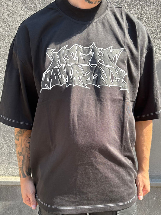 t-shirt black hustle
