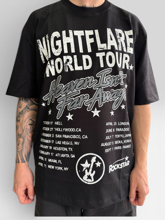 T-SHIRT NIGHTFLARE BLACK
