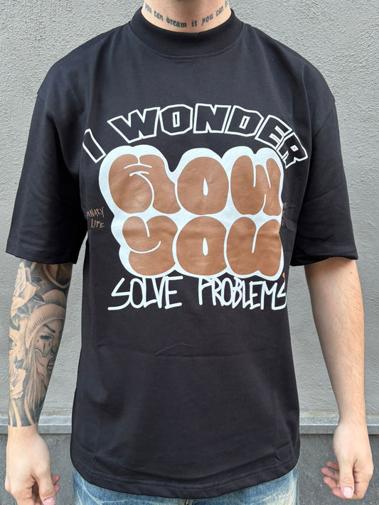 T-SHIRT  WONDER BLACK