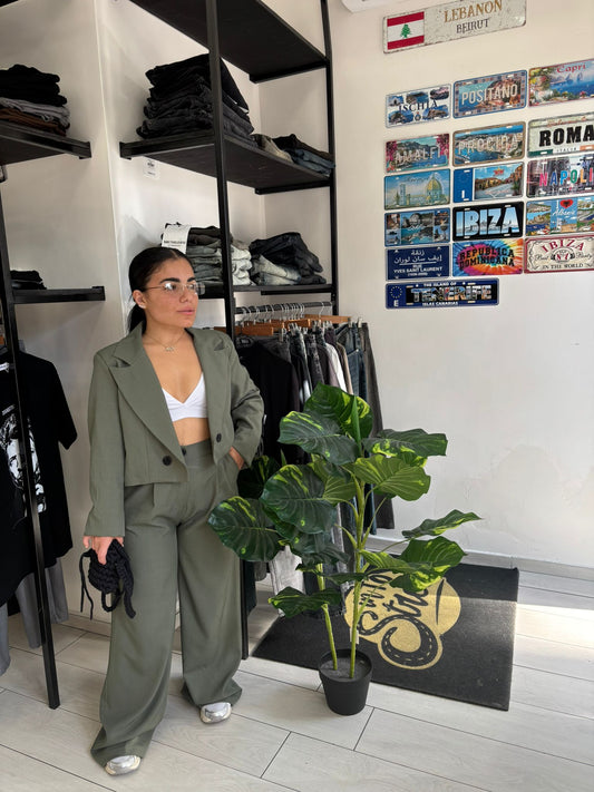 Tailleur city oliva
