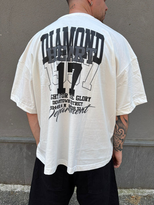 t-shirt 17 diamond white