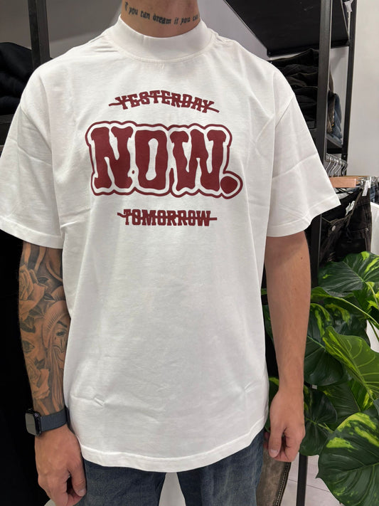 T-shirt now white